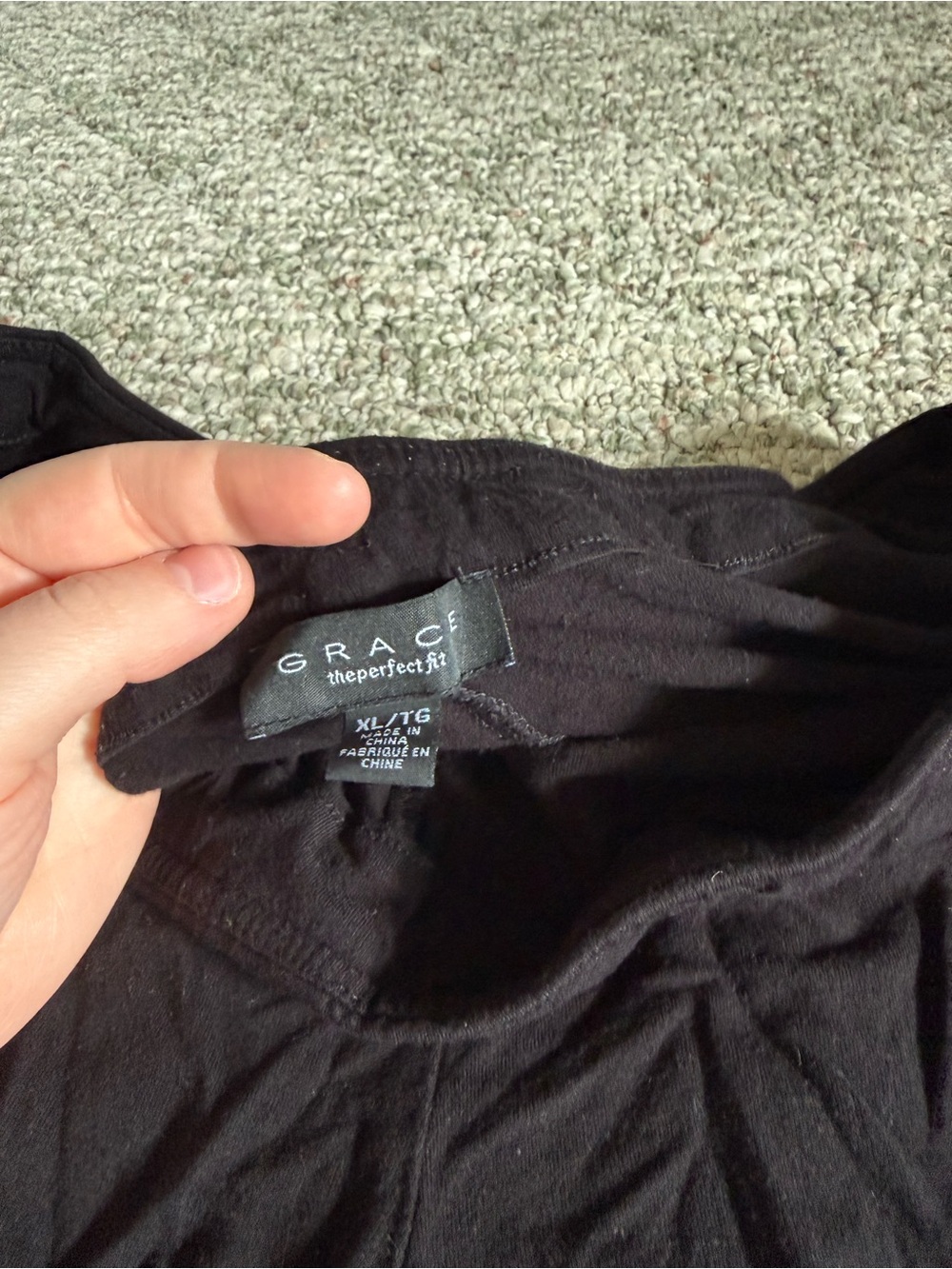 GRACE theperfect.fit Black Pants - Classic Solid Black